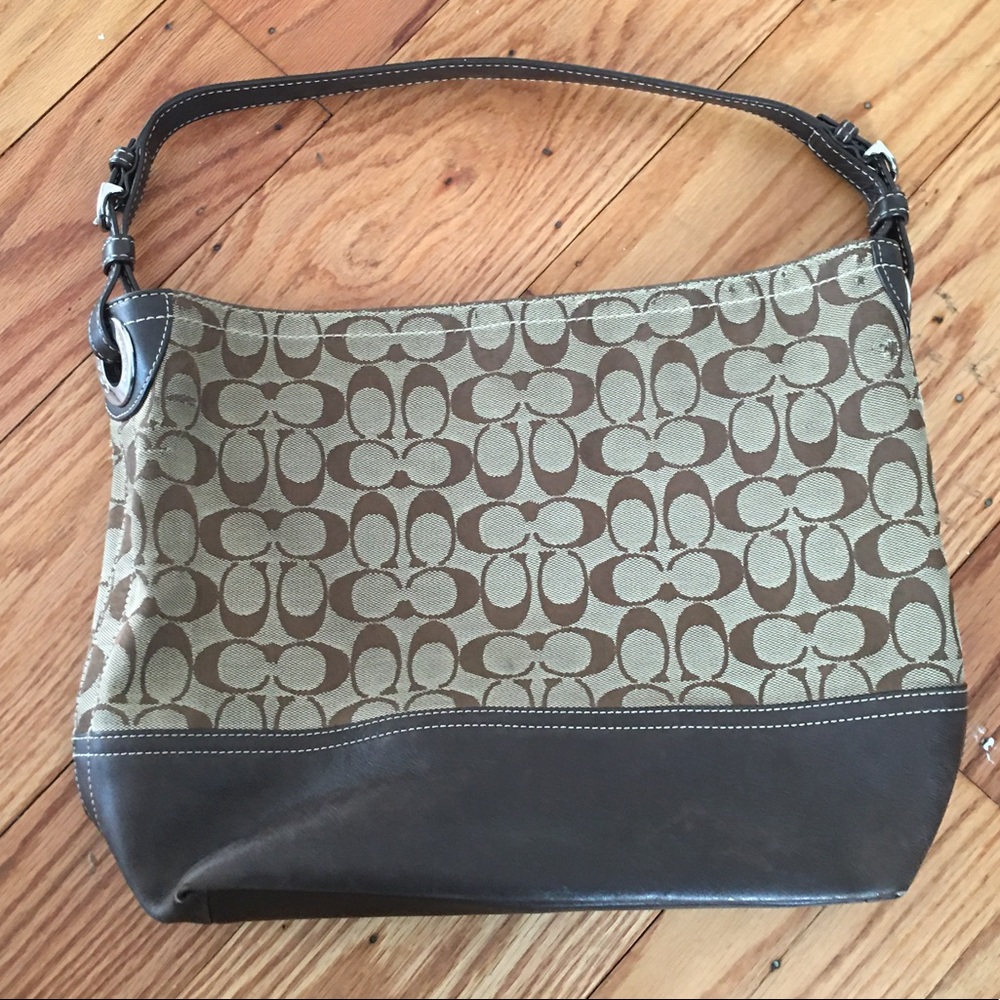 Coach tote and wallet